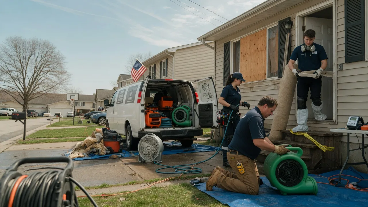 Water Damage Restoration in Leburn, KY near me